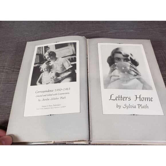 Letters Home by Sylvia Plath, Correspondence 1950-1963, Hardcover 1975 First Ed. - Picture 14 of 16
